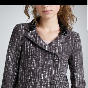 J. Crew Collection Rare Jeweled Blazer SZ 2